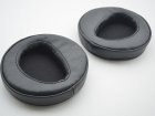 DC audio Ether 2 handcrafted custom whole grain real perforated leather earpads cushions with natural latex foam