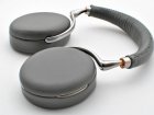 Parrot Zik 3 handcrafted custom lace-art whole grain real leather headband, enclosure and earpads cushions with memory foam