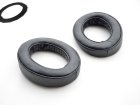 RAAL requisite CA-1a handcrafted custom finest full grain leather inner perforated ear pads cushions with memory foam, angled