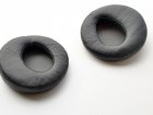Sony MDR R-10 handcrafted custom whole grain real leather pearpads cushions with memory foam angled