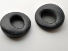 Sony MDR R-10 handcrafted custom whole grain real leather perforated earpads cushions with memory foam angled