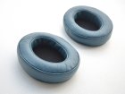Tago Studio T3-03 custom handcrafted whole grain real leather ear pads cushions with memory foam angled